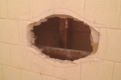 Shower Valve Replacement - Before NOVA