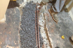 Repaired a leak under the concrete slab in Loudoun County VA